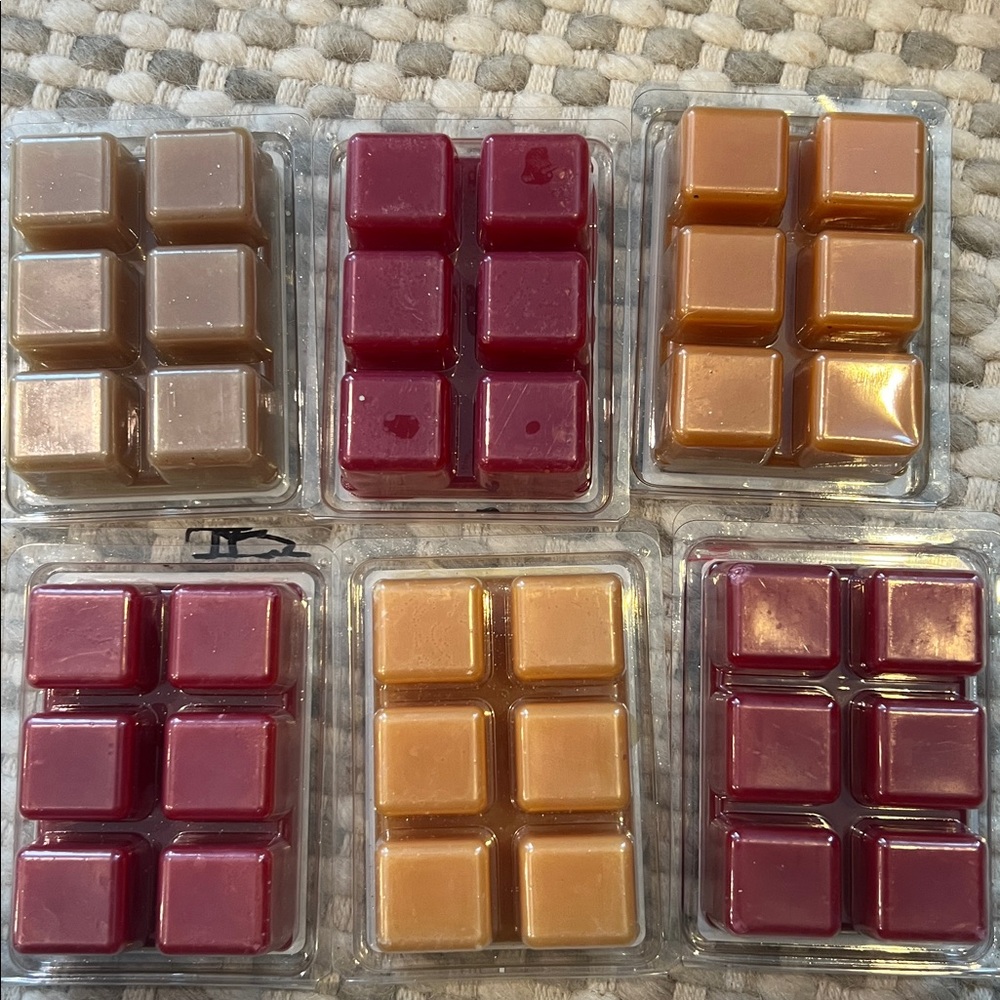18 New fall scentsationals wax cubes melts pumpkin apple spice cinnamon - Picture 8 of 8